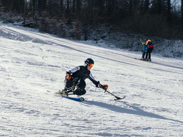 Leon Gensert ist Teil des Para-Ski-Alpin Nachwuchskaders.