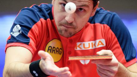 Fokussiert: Timo Boll steht wieder an der Spitze der Tischtenniswelt.
