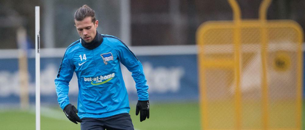  Herthas Valentin Stocker kam in letzter Zeit nur im Training zum Einsatz. Jetzt kehrt er zum FC Basel zurück.