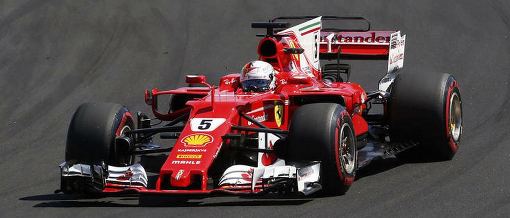 Sebastian Vettel feierte einen souveränen Start-Ziel-Sieg in Budapest.
