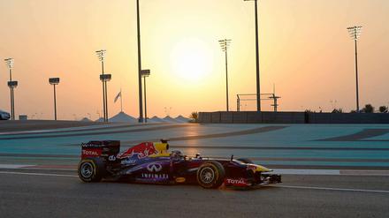 Allein auf weiter Flur. Weltmeister Sebastian Vettel war der Konkurrenz auch diesmal meilenweit voraus.