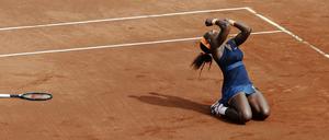 Endlich am Ziel: Serena Williams gewinnt nach elf Jahren zum zweiten Mal in Paris.