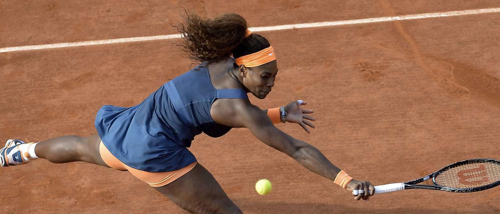 Elfengleich: Serena Williams.