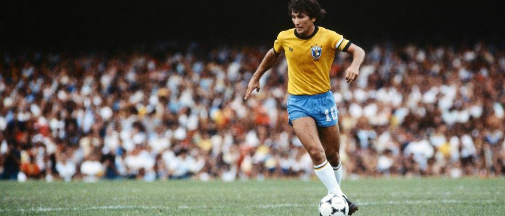 Legendäre Nummer zehn: Zico am Ball für die brasilianische Nationalmannschaft - ein WM-Titel blieb ihm aber verwehrt.