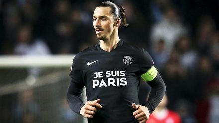 Zlatan Ibrahimovic gewann mit Paris St. Germain sicher in seiner schwedischen Heimat.