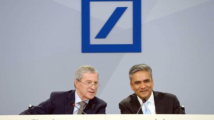 Jürgen Fitschen und Anshu Jain führen die Deutsche Bank seit drei Jahren - jetzt wollen sie sie neu aufstellen.