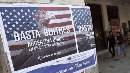 Argentinien will seine Gläubiger auszahlen - nicht aber die US-Hedgefonds.