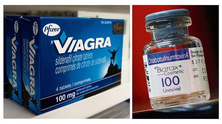 Viagra ist eines der wichtigsten Produkte von Pfizer, Botox das wichtigste von Allergan.