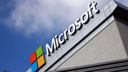 Das Microsoft-Logo. 