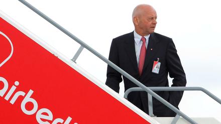 Der Gründer. Joachim Hunold, 1991 bis 2011 an der Spitze von Air Berlin sitzt heute noch im Verwaltungsrat, dem Board, der Air Berlin plc.