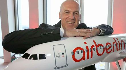 Stefan Pichler, neuer Chef der Fluggesellschaft Air Berlin, will die Fluggesellschaft sanieren.