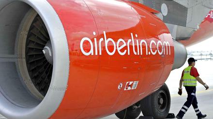 Sparprogramm Turbine: Air Berlin gliedert seinen Kundenservice aus.