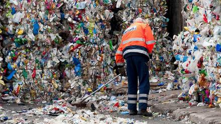 Recycling von Schrott und Abfall sind das Geschäft von Alba. 
