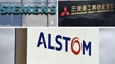 Zwei für einen. Siemens und Mitsubishi Heavy Industries wollen Teile von Alstom übernehmen oder mit ihnen Gemeinschaftsunternehmen bilden. Der Alstom Chef Patrick Kron favorisiert aber das US-Angebot von General Electric. 