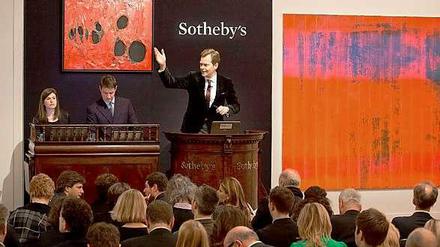 Die Welt im Auktionshaus: Interessenten können über Ebay bei Sotheby's mitbieten.