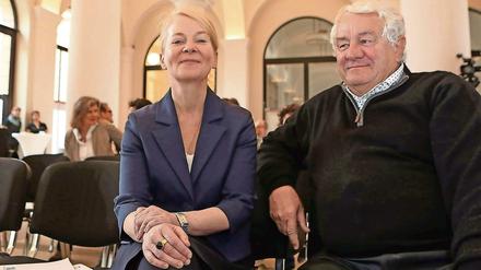 Die neue Direktorin und der Mäzen: Ortrud Westheider und Hasso Plattner