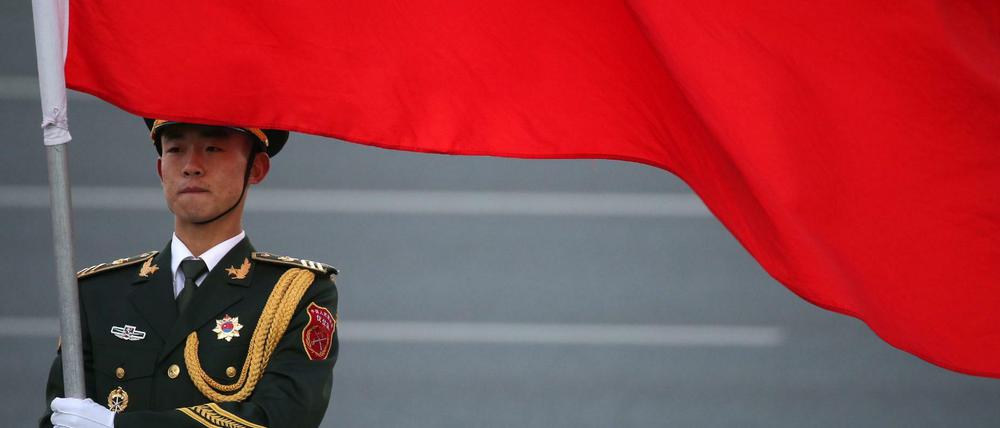 Flagge zeigen. China will zum Hochtechnologie-Land werden.