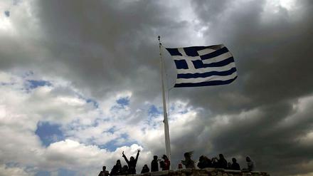 Dunkle Wolken über Griechenland: Die Deutsche Bundesbank denkt über einen "Grexit" nach.