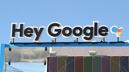 Der Google-Pavillon auf der Technik-Messe CES in Las Vegas.