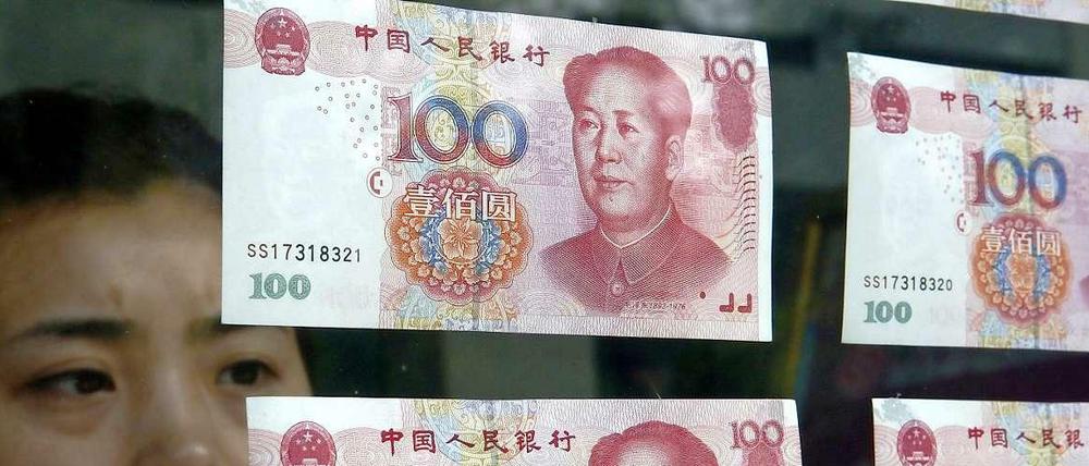 Falsche Hunderter. Die chinesische Notenbank muss ihr Know-how gegen Geldfälscher künftig ohne Hilfe der Bundesbank verbessern.