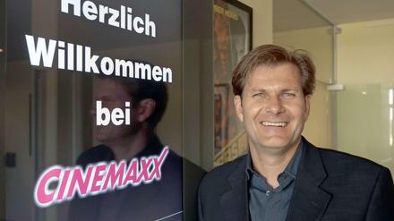 Cinemaxx-Chef Christian Gisy setzt auf Luxus.