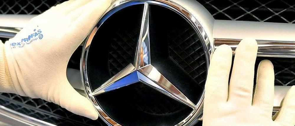 In Form. Dank neuer Modelle kann Daimler mit der Kernmarke Mercedes bei den Kunden punkten.