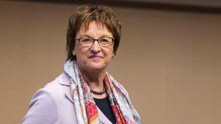 Die Frau für den Übergang: Brigitte Zypries (SPD), Parlamentarische Staatssekretärin beim Bundesminister für Wirtschaft und Energie, wird jetzt Chefin. 