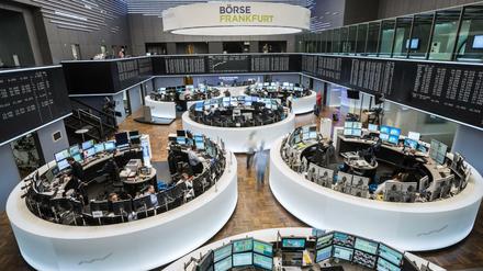 Die Börse in Frankfurt am Main. Ob die Deutsche Börse AG mit der Londoner LSE fusionieren kann, ist fraglich.
