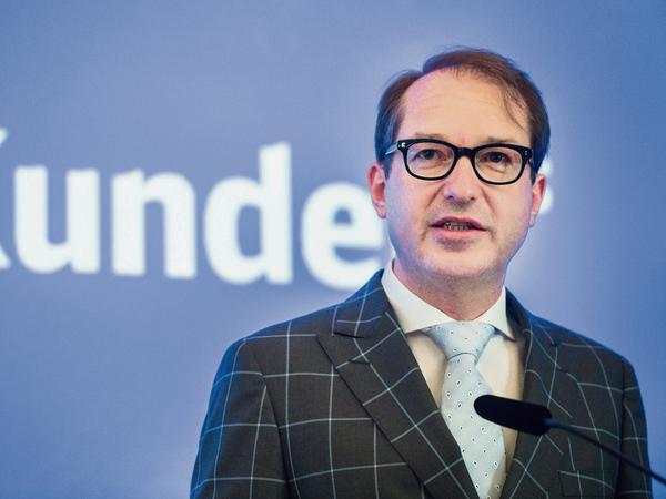 Bundesverkehrsminister Alexander Dobrindt (CSU).