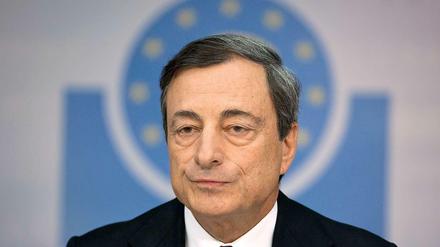 Mario Draghi. Der EZB-Präsident hatte zuletzt erklärt, die EZB werde mit "allen verfügbaren Mitteln" gegen die Konjunkturflaute und eine drohende deflationäre Abwärtsspirale vorgehen.