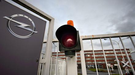 Das ehemalige Verwaltungsgebäude des Opel Werks, aufgenommen am 11.01.2016 in Bochum (Nordrhein-Westfalen). 