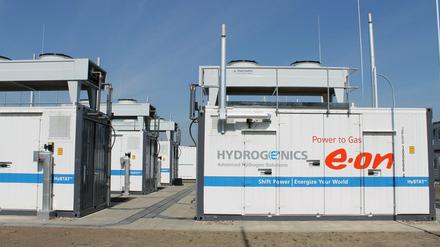 Power to Gas-Anlage in Falkenhagen. Foto: obs/E.ON Energie Deutschland GmbH