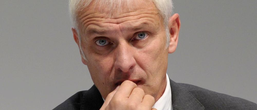 Der neue Mann an der Spitze: VW-Chef Matthias Müller.
