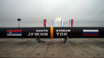 "South Stream": Russland hat seine milliardenschweren Pläne für den Bau der Erdgasleitung zur Versorgung Südeuropas aufgegeben.