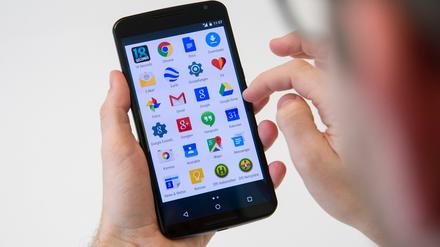 Googles Betriebssystem Android auf dem hauseigenen Smartphone Nexus 6.