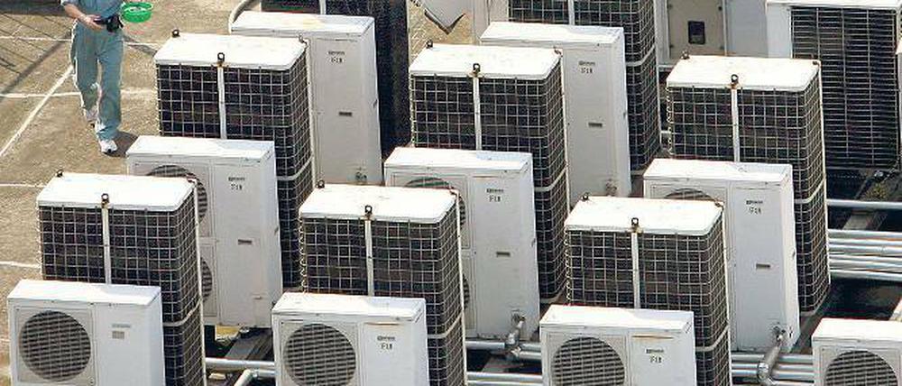 Heiß begehrt im Sommer: Klimaanlagen schaffen Erleichterung.