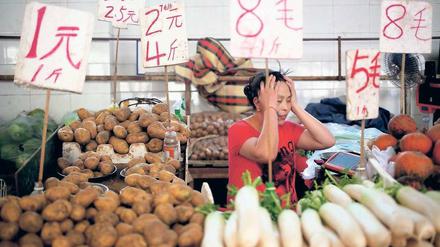 Alles wird teurer. China kämpft mit einer Inflation von 6,5 Prozent und Spekulationsblasen. Foto: dpa