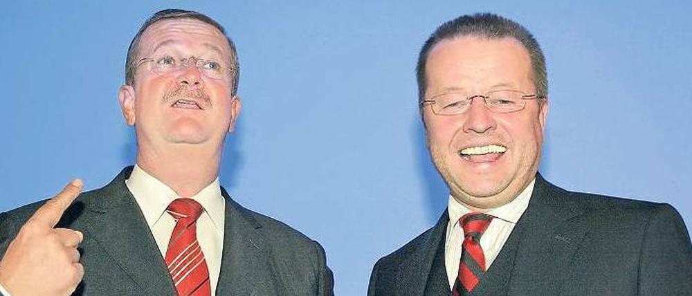 Zweimal Ex. Der frühere Porsche-Chef Wendelin Wiedeking und der ehemalige Finanzvorstand Holger Härter.