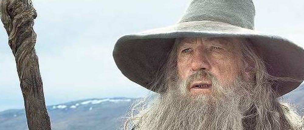 Der Magier Gandalf. Gerade ist „Der Hobbit: Eine unerwartete Reise“ in den Kinos angelaufen. Das belebt auch das Geschäft von Elbenwald.
