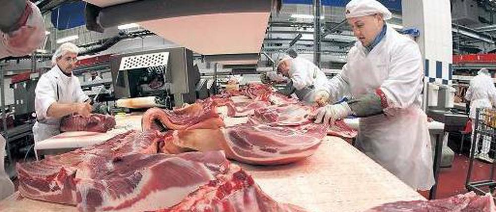 Große Stücke aufs Handwerk. Von Lebensmittelskandalen können die deutschen Fleischbetriebe meist profitieren. 
