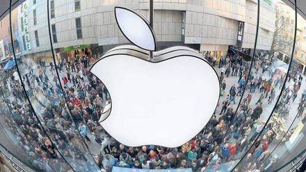 Der Wurm drin. Apple nutzt Widersprüche im internationalen Steuerrecht – auch Deutschland entgeht dadurch viel Geld. Foto: AFP