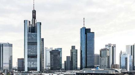 Frankfurts Banken-Skyline