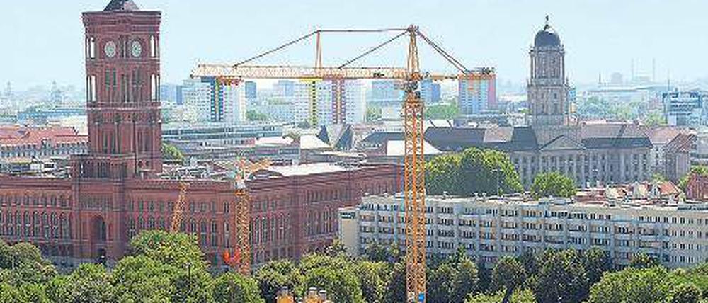 Baustelle Bilfinger. Auch in Berlin ist der Bau- und Ingenieurdienstleister aktiv – zum Beispiel beim Bau der U-Bahnlinie U5. 