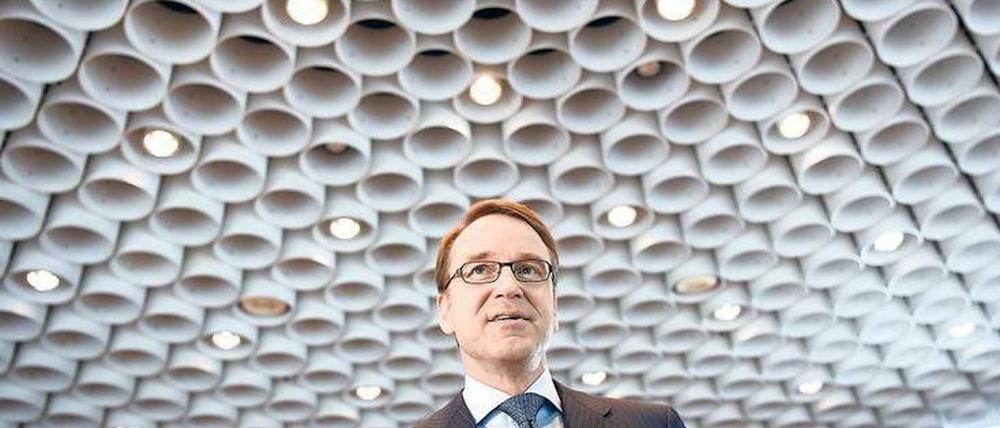 Hält gut Haus: Bundesbankpräsident Jens Weidmann hat den Gewinn seines Instituts gesteigert. 