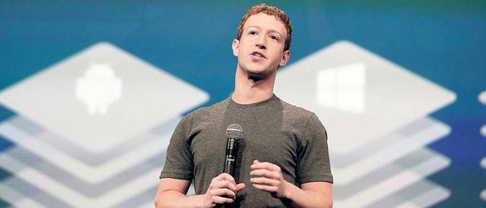 „Bald werden Menschen sich nicht zuerst über Text, sondern über Video mitteilen“, glaubt Facebook-Chef Mark Zuckerberg. Deshalb will er das Angebot ausbauen. Foto: Reuters