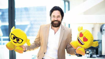 Marco Hüsges verdient an Emoji-Produkten Millionen.