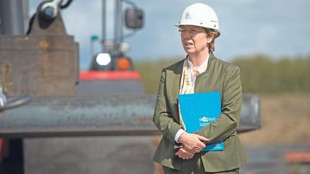 Auf dem richtigen Weg?  Die Vorstandsvorsitzende Martina Merz stellt Thyssen-Krupp völlig neu auf. 