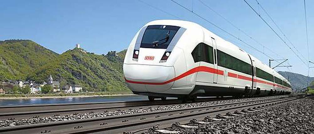 Der Neue. Ab 2016 soll der ICx auf den deutschen Gleisen rollen.