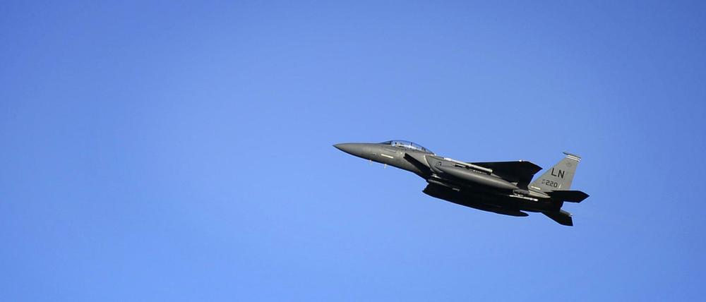 Der Verkauf der F-15-Jets war bereits seit längerem vorbereitet worden.