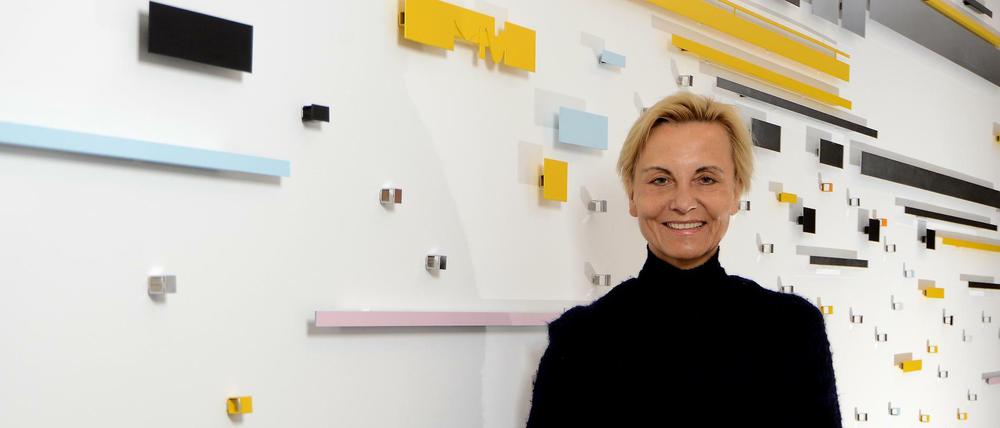 Die Unternehmerin und die Kunst. Ingeborg Neumann in der Peppermint-Zentrale am Ku’damm.
